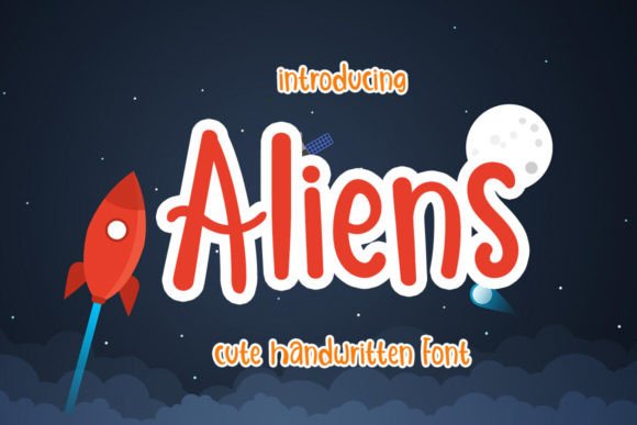 Aliens Font: An Elegant Script with Playful Charm
