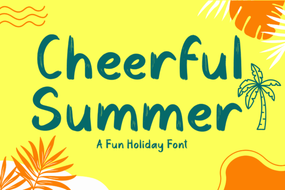 Bringing Editorial Design to Life with the Cheerful Summer Font