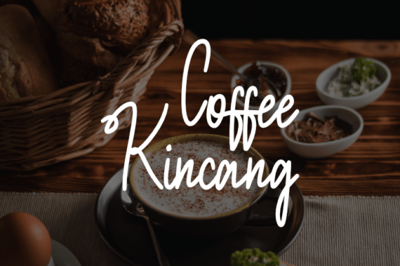 Coffee Kincang: A Font for Creative Campaigns