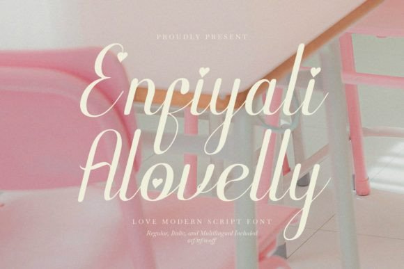 Enfiyali Alovelly: The Font That Made My Brand Feel Cohesive