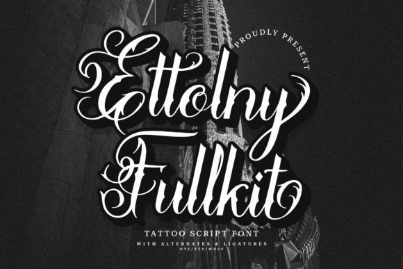 Ettolny Fullkit: A Script Font for Modern Digital Design