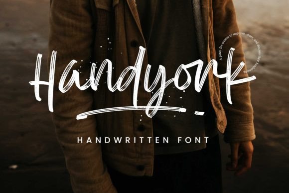 Harness Handyork: A Brush Font That Captures Attention