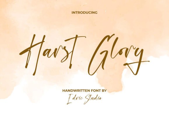 Harst Glory: A Signature Typeface for Editorial Personality