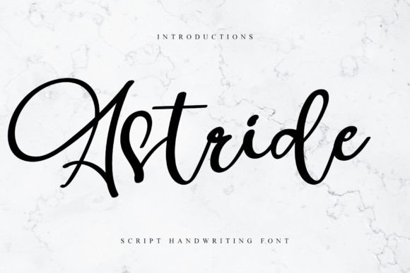 How Astride Font Can Shape Your Brand Story