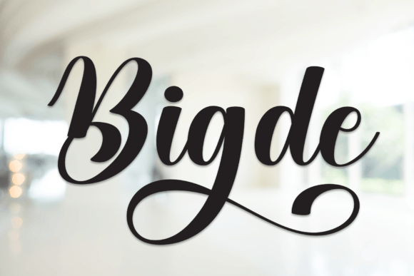 How Bigde, a Handwritten Font, Helped My Brand Look Like Me