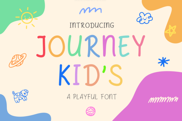 Journey Kids: A Font for Playful Editorial Design