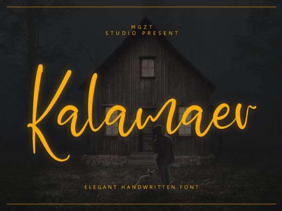 Kalamaer: A Script Font Built for Real Brand Projects