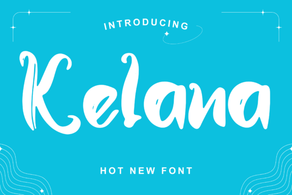 Kelana: A Handwritten Font for Editorial Expression