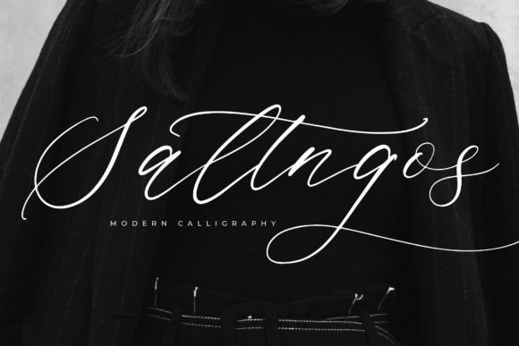 Saltngos: A Script Font That Speaks With Character
