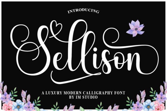 Sellison Font: A Beautiful Script Font for Building Your Brand
