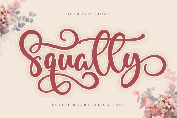 Squatty: A Script Font for Digital Branding