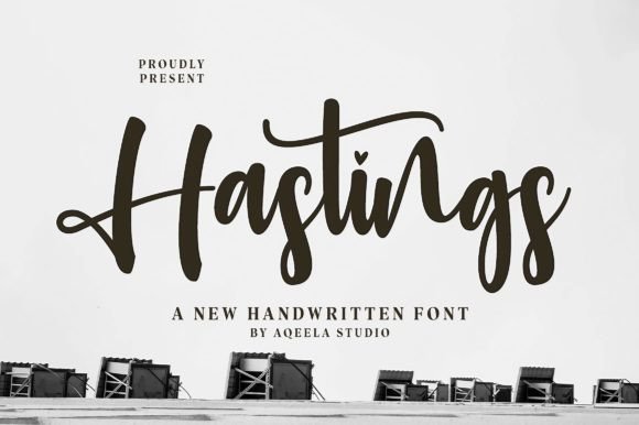 The Hastings Handwritten Font: A Crafters Favorite for Warm, Personal Designs