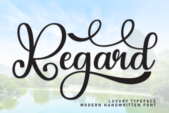 The Regard Font: A Sweet, Friendly Script for Your Web Designs